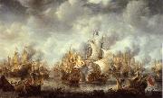 REMBRANDT Harmenszoon van Rijn The Battle of Ter Heide,10 August 1653 oil painting artist